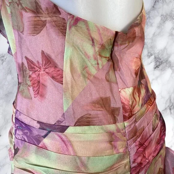 gardenia maxi dress GARDENIA MAXI DRESS | SAGE OMBRE